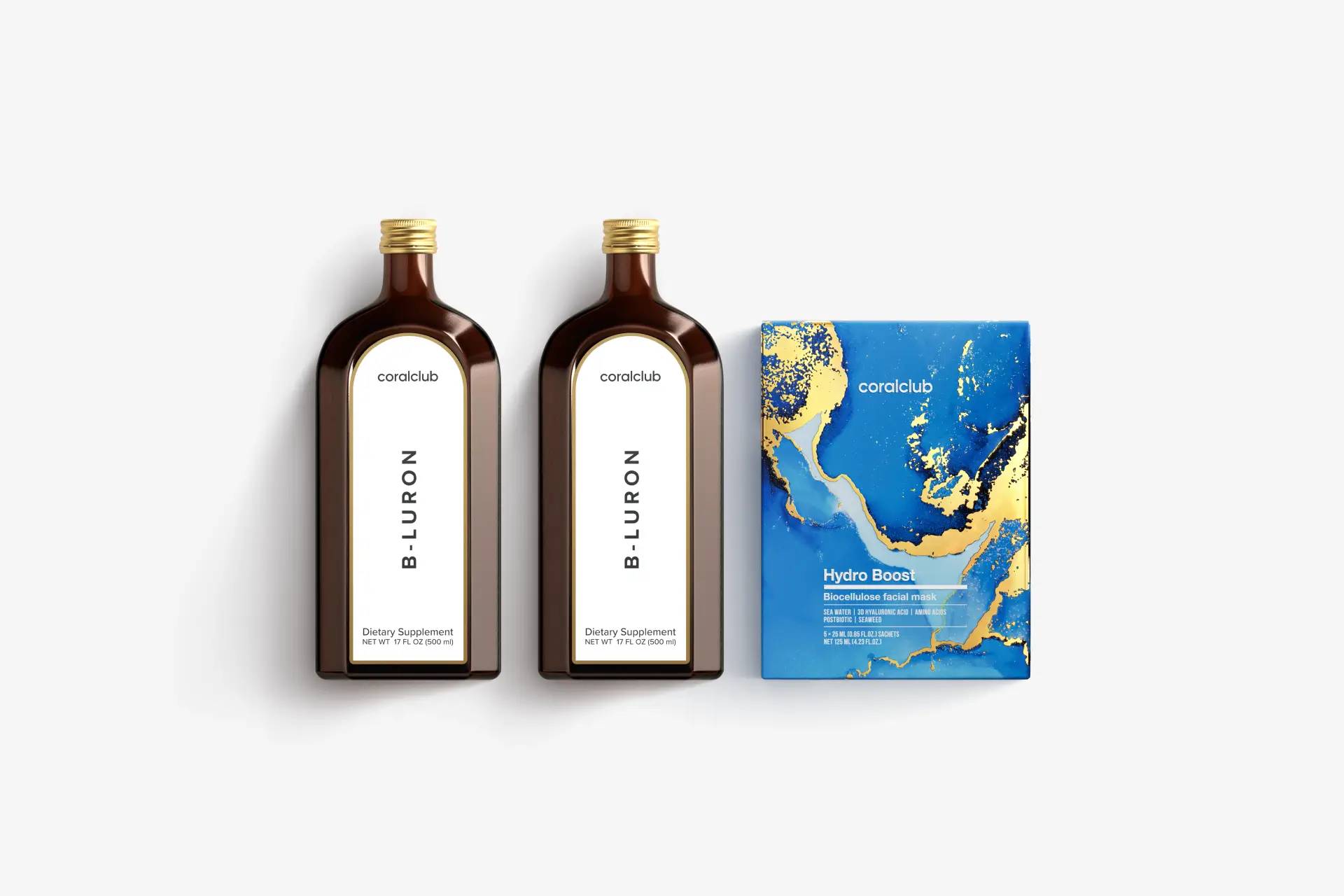 B-Luron + Hydro Boost Biocellulose Facial Mask (5 sobres)