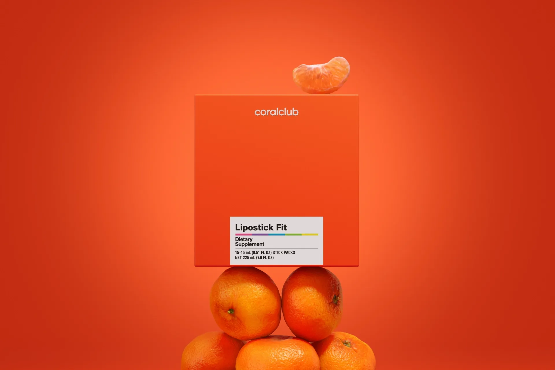 Lipostick Fit – complemento alimenticio con edulcorantes. 15 sobres. Contiene cafeína (1,1 mg en 1 sobre/2,2 mg en 2 sobres). No recomendado para niños ni mujeres embarazadas. Volumen: 225 ml (15 х 15 ml).