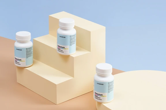 Selenium – complemento alimenticio. Peso neto: 35 g.